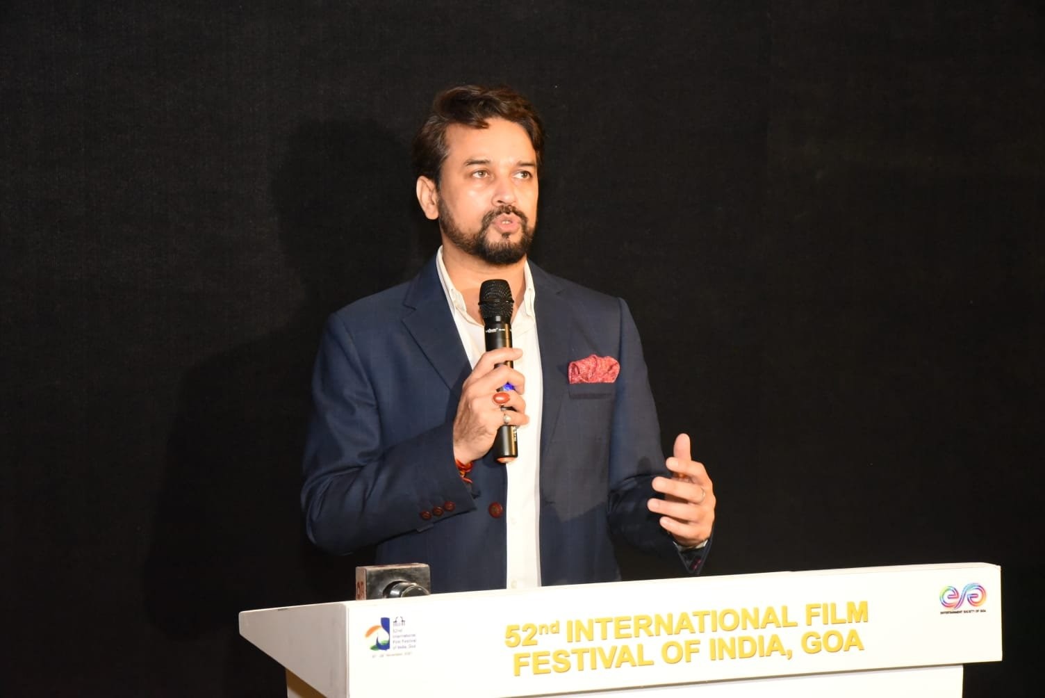 Union Minister Anurag Singh Thakur inaugurates Indian Panorama Section at IFFI 52