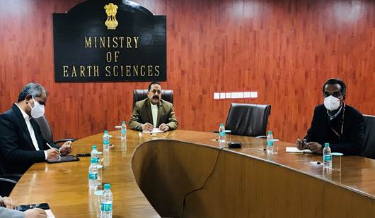 Jitendra Singh presides over a high - level joint meeting of all the Science Ministries and Departments