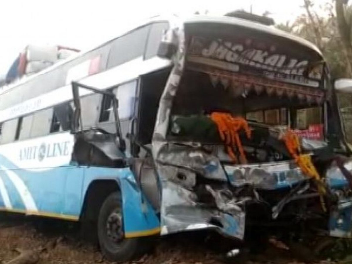 25 injured as bus over turns in Bhubaneswar