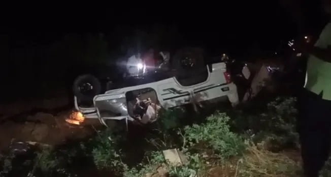 2 killed, 3 critical as SUV carrying marriage party members turns 