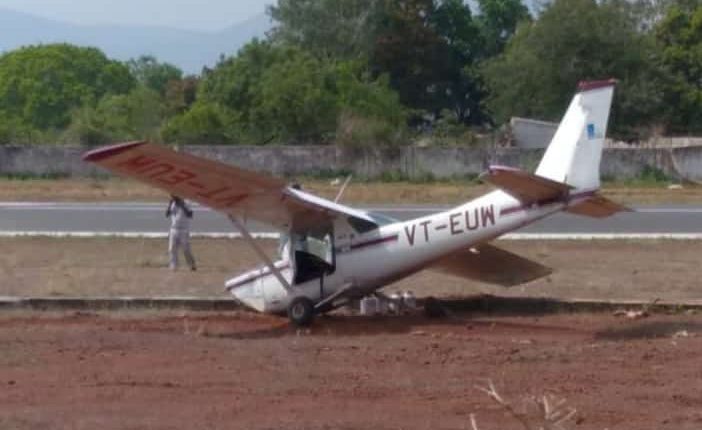 Aircraft Crashes At Birasal Airstrip In Odisha 