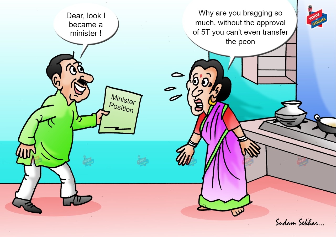 Minister position cartoon