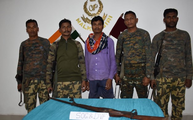 Maoist Leader Wanted In 2 States Captured In Malkangiri