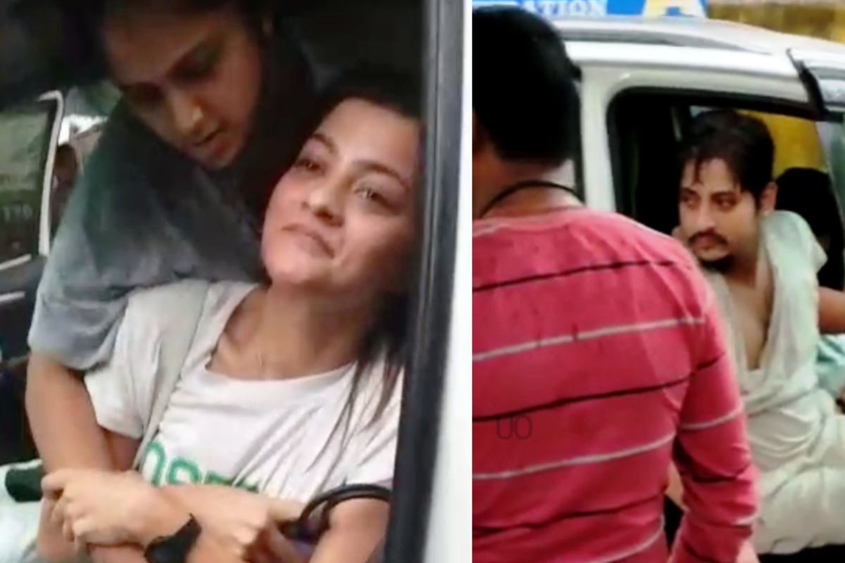 Viral Video: Ollywood actor Babushaan, wife and Prakruti Mishra caught fighting on streets