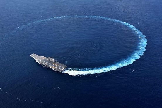 Steel from Odisha used in the "INS Vikrant"