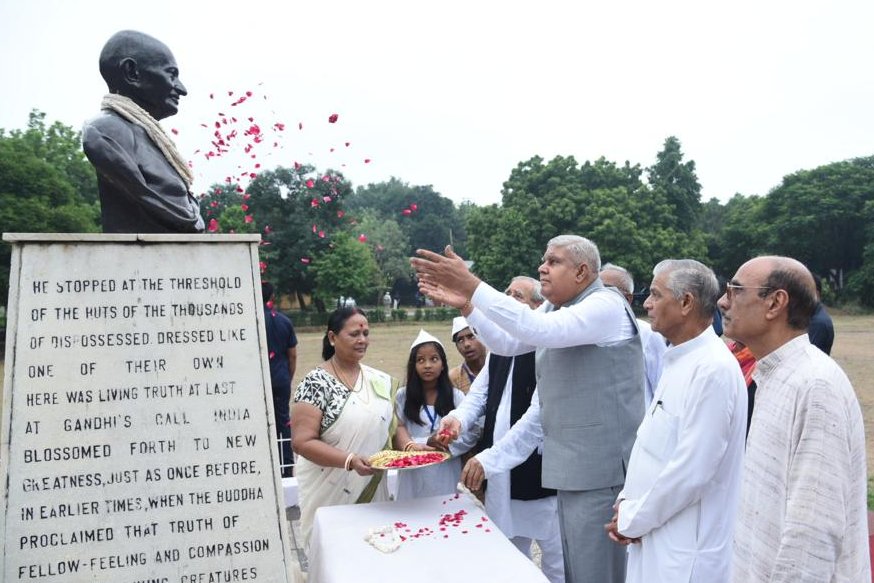 Philosophy of 'Sabka Sath, Sabka Vikas' is inspired by Gandhian thought: Vice President