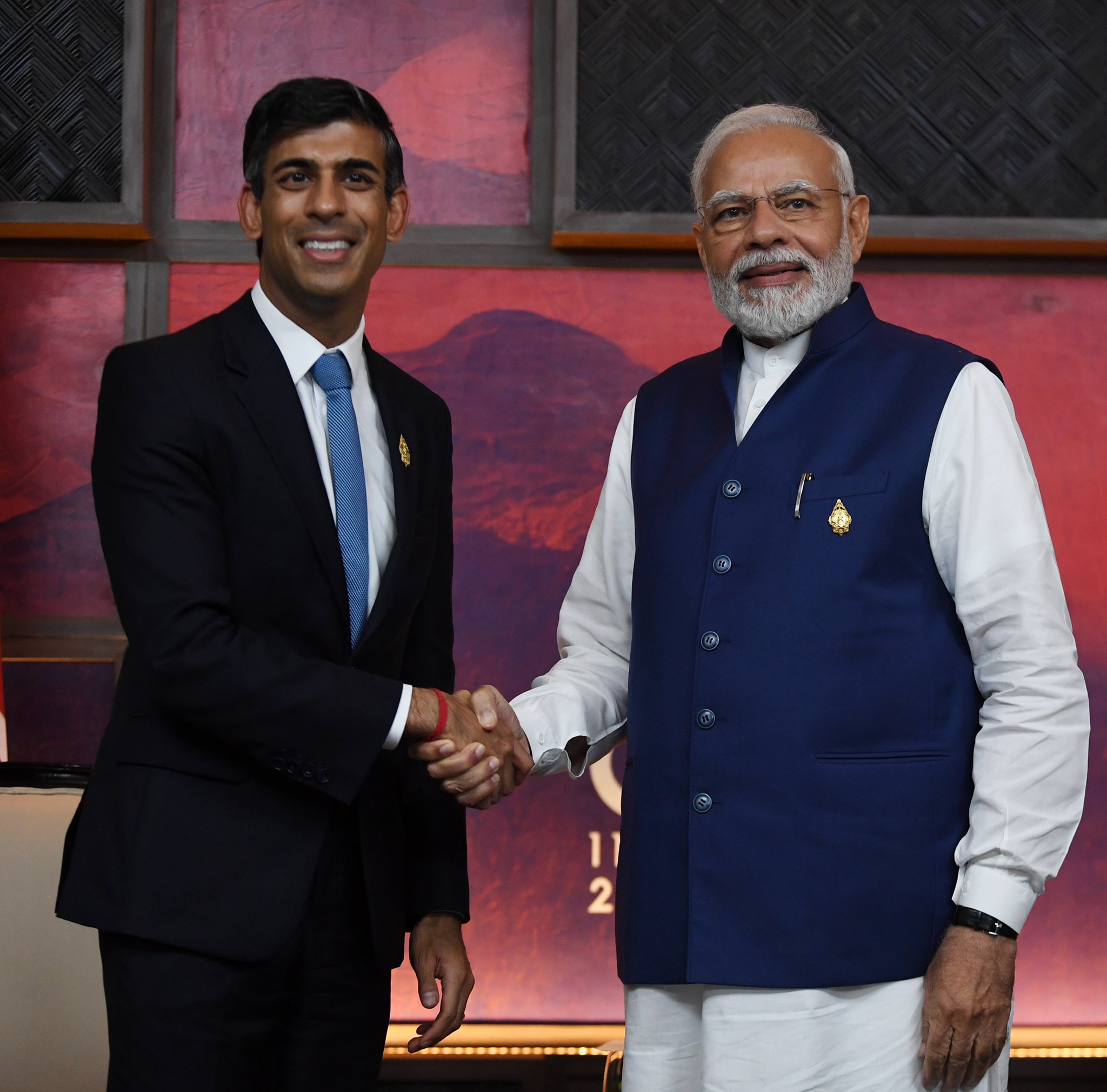 PM's meeting with the Prime Minister of the United Kingdom on the sidelines of G-20 Summit in Bali