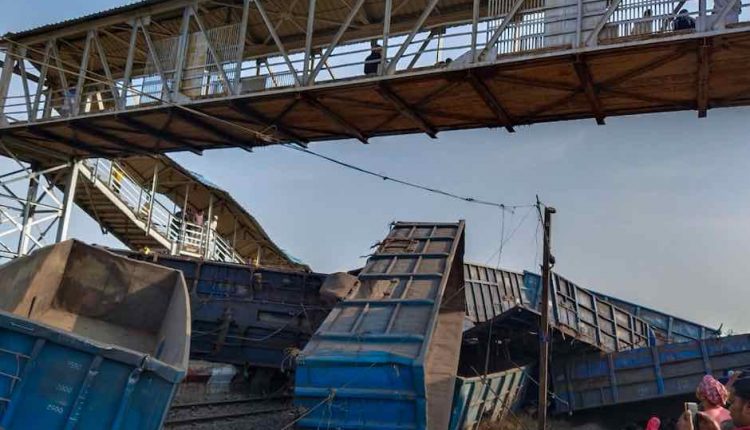 Goods train derails at Jajpur’s Korei station; 2 die