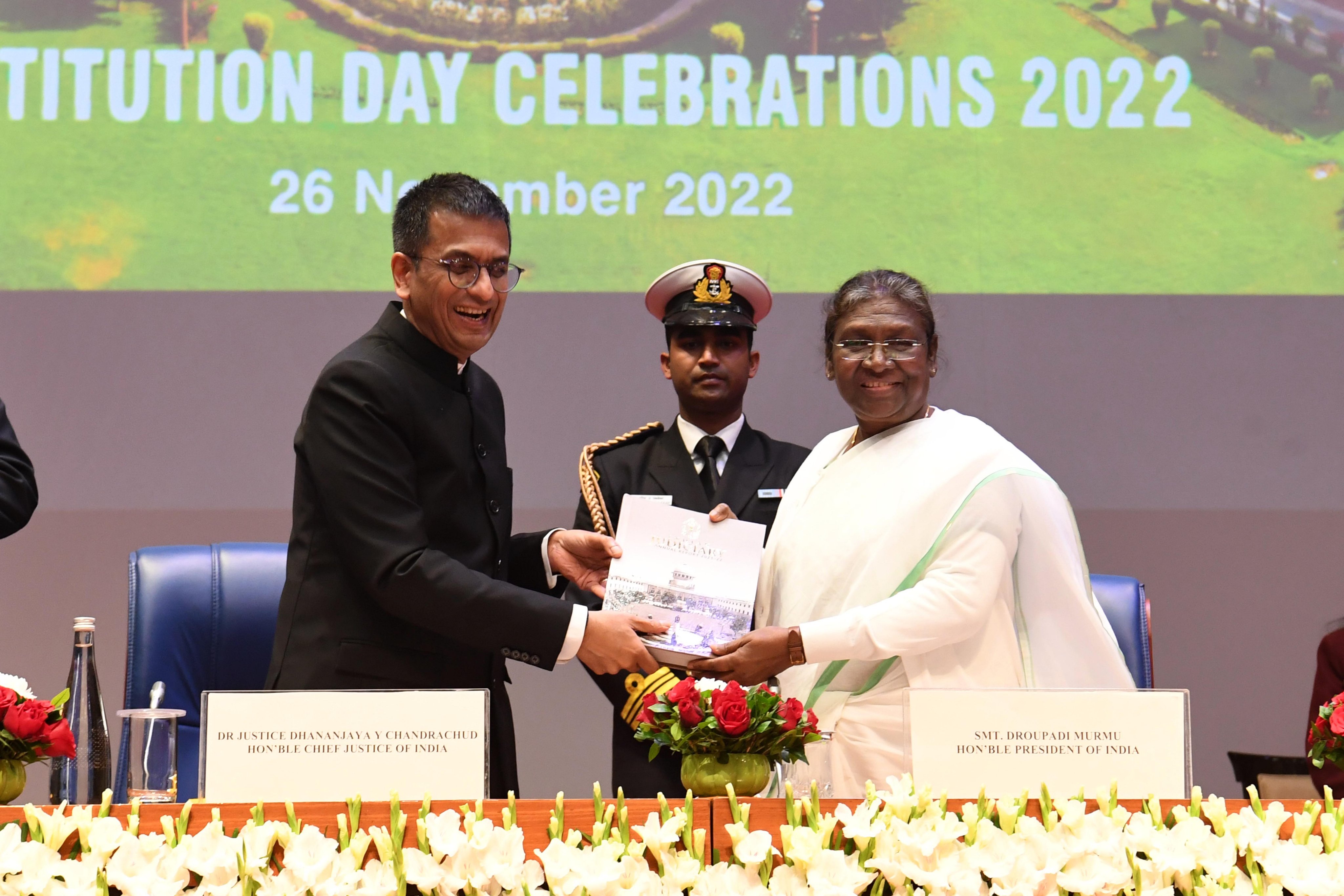 President of India Graces The Valedictory Function of The Constitution Day Celebrations Organised by The Supreme Court of India