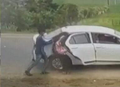 Female student kidnapped, forced into car