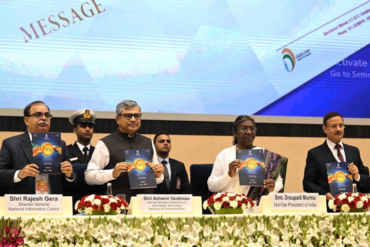 PRESIDENT OF INDIA PRESENTS DIGITAL INDIA AWARDS – 2022