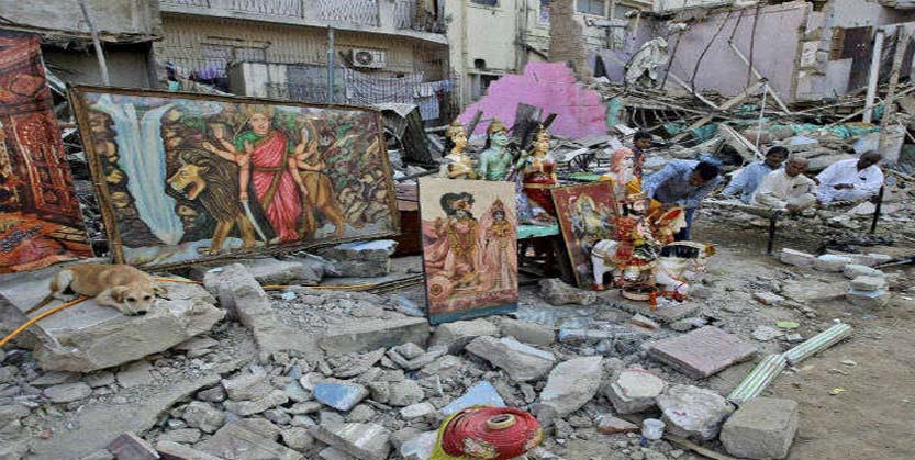 ସିନ୍ଧ ପ୍ରଦେଶରେ ଆଉ ଏକ ହିନ୍ଦୁ ମନ୍ଦିରକୁ ନଷ୍ଟ କଲେ ଆକ୍ରମଣକାରୀ