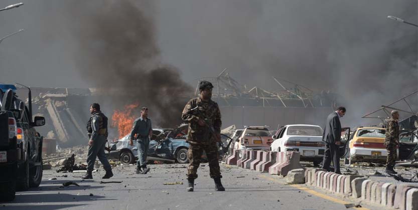 ୧୦ଟି ବିସ୍ଫୋରଣରେ ଥରିଲା କାବୁଲ : ୮ ମୃତ, ୩୦ ଆହତ