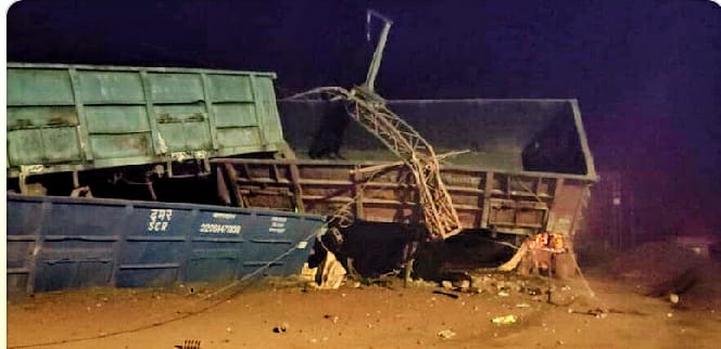 ୨୪ କିମି ପଛୁଆ ଗଡ଼ିଲା ମାଲବାହୀ ଟ୍ରେନ