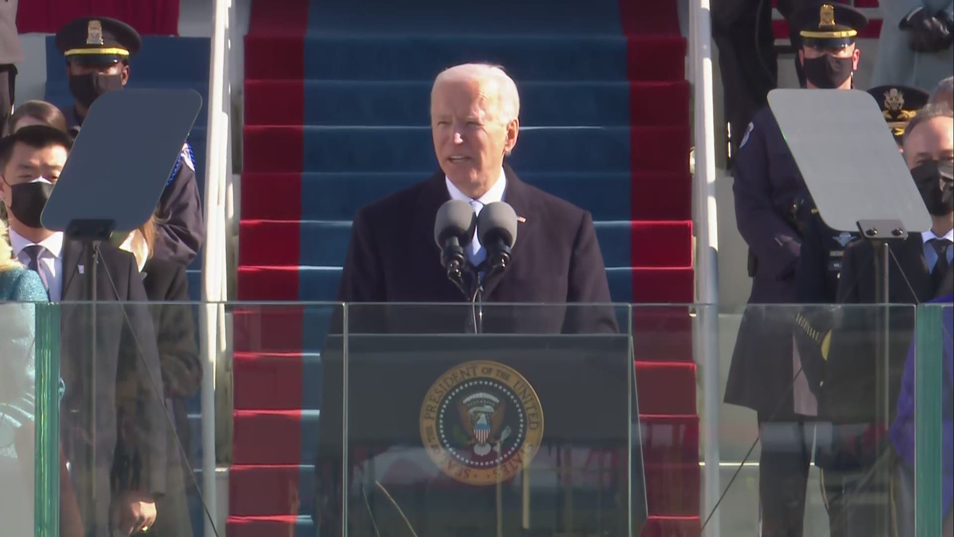 ବାଇଡେନଙ୍କ ଅଭିଭାଷଣ ଜଣେ ଭାରତୀୟ ଲେଖିଥିଲେ