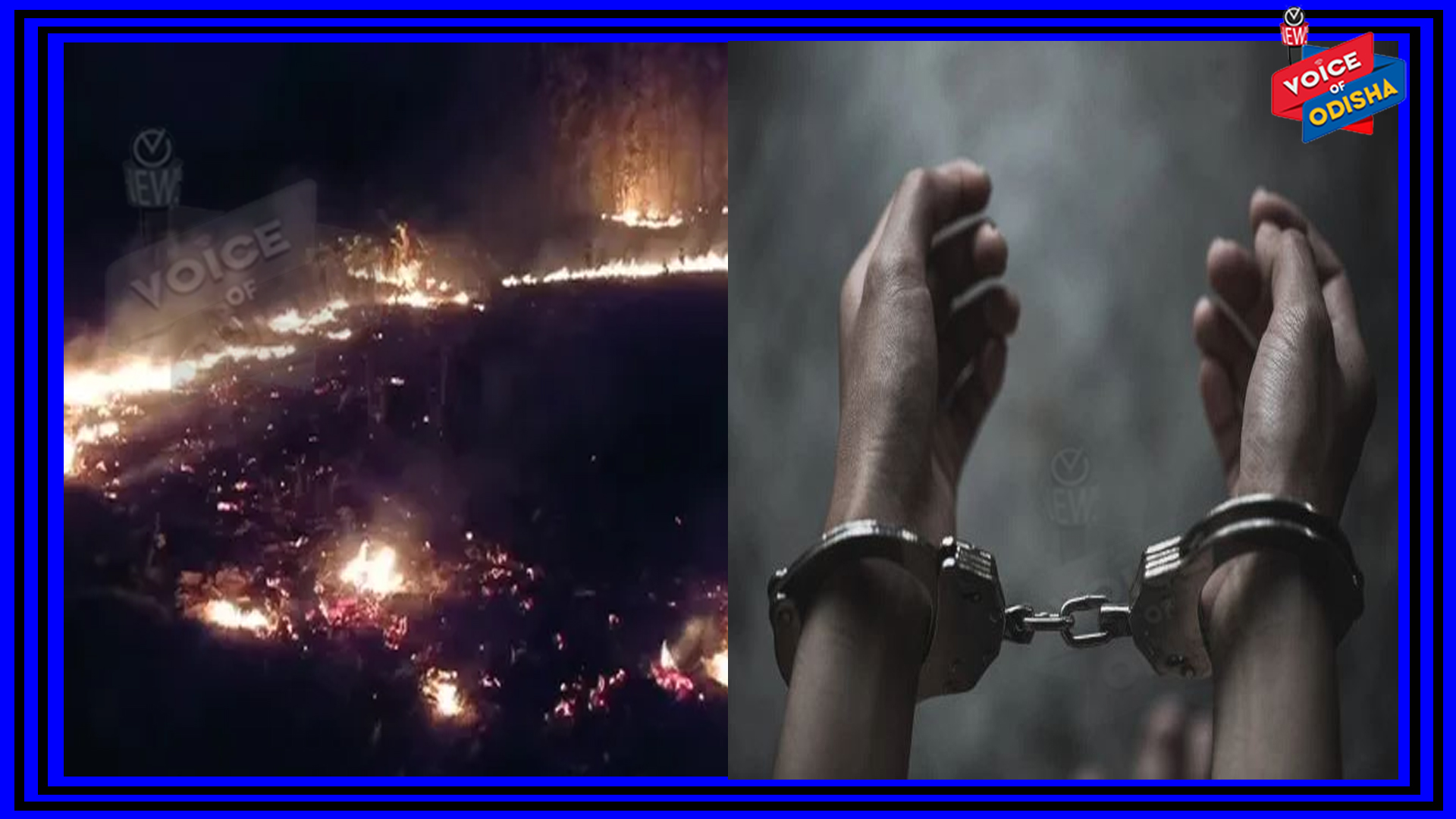 ଶିମିଳିପାଳରେ ନିଆଁ ଲଗାଉଥିବା ଯୁବକ ଗିରଫ