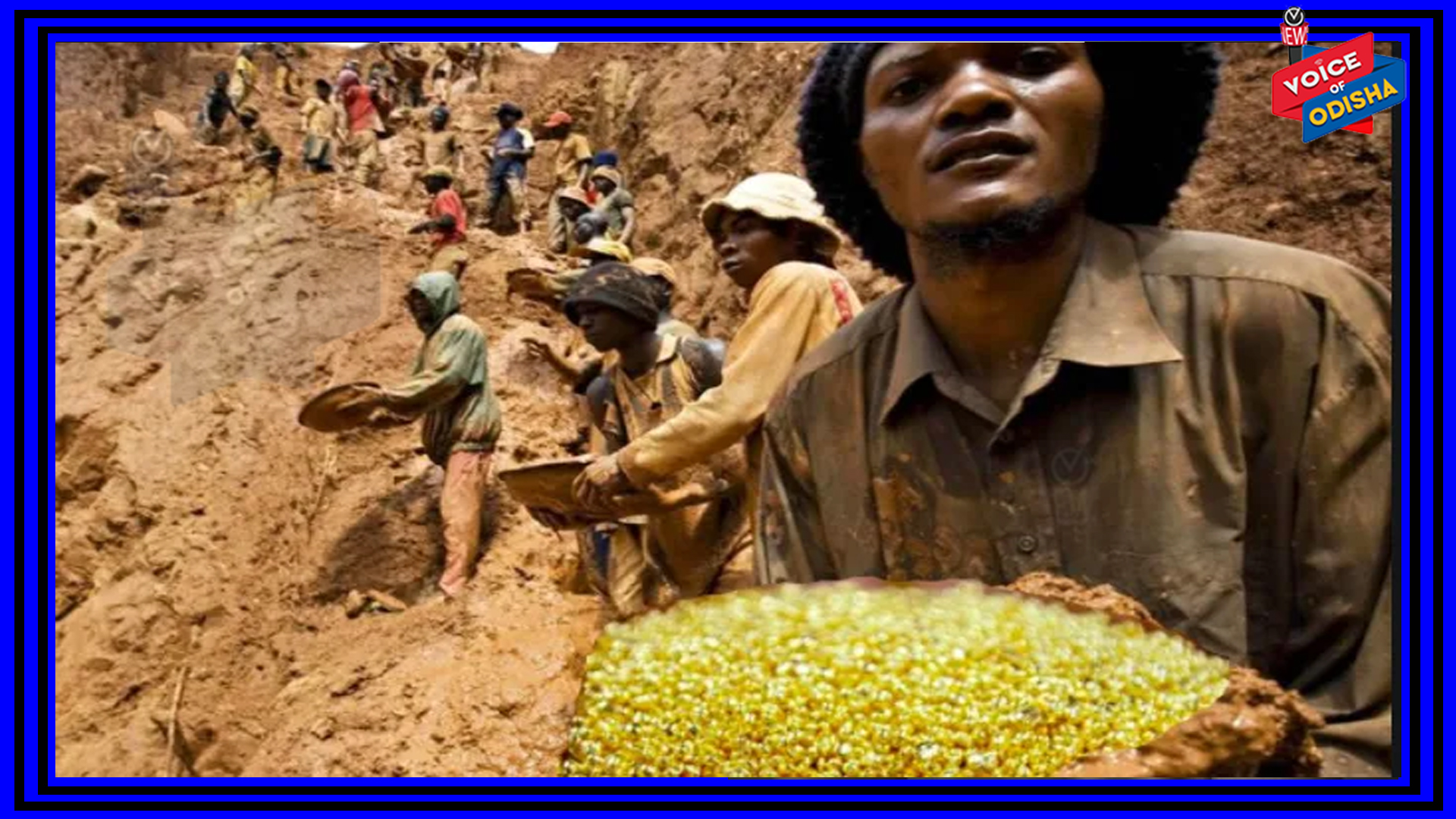 କଙ୍ଗୋରେ ସୁନା ପାହାଡ଼ ଠାବ