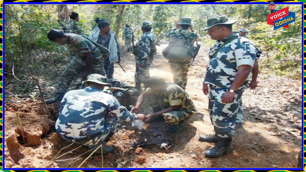 ଏକ ଟିଫିନ୍ ବୋମା ଉଦ୍ଧାର କରି ନିଷ୍କ୍ରିୟ କରିଛି ବିଏସଏଫ