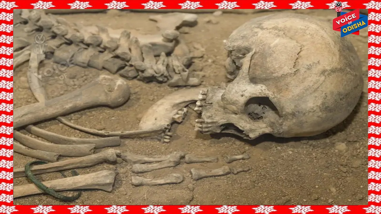 ଏକ ପୋଖରୀରୁ ମଣିଷ କଙ୍କାଳ ଉଦ୍ଧାର