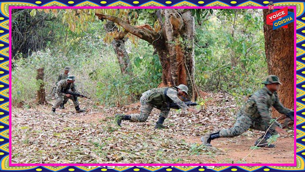 ସୁରକ୍ଷାକର୍ମୀ-ମାଓବାଦୀ ଗୁଳି ବିନିମୟ