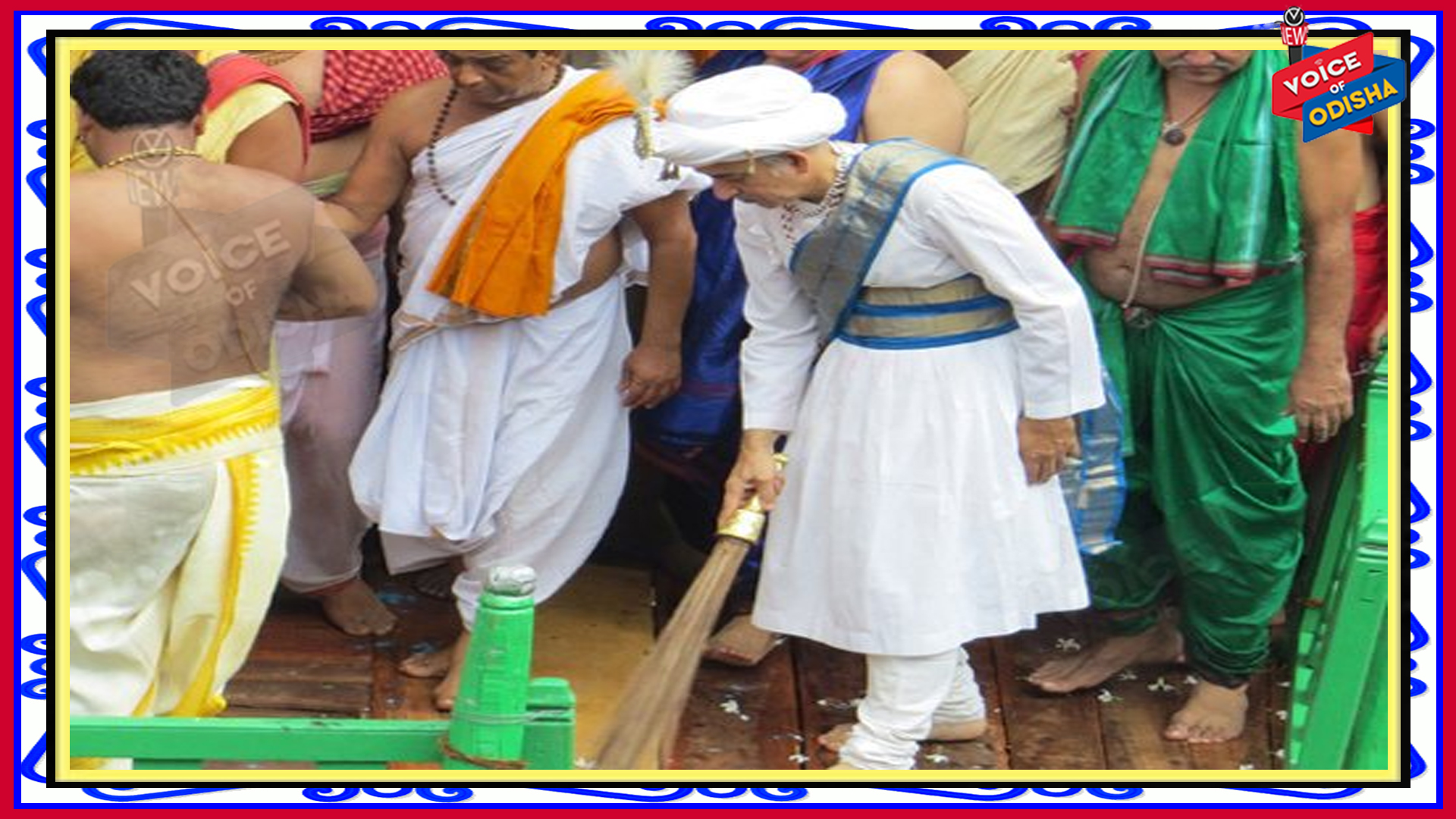 ବିଶ୍ୱପ୍ରସିଦ୍ଧ ଘୋଷଯାତ୍ରା : ଛେରାପହଁରା କରୁଛନ୍ତି ଗଜପତି ମହାରାଜା