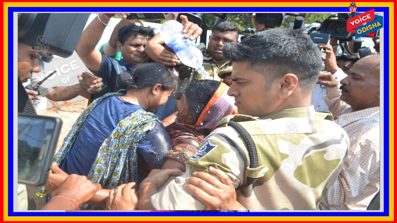 ନବୀନ ନିବାସ ଆଗରେ କିରାସିନି ଢାଳି ଆତ୍ମହୁତି ଉଦ୍ୟମ