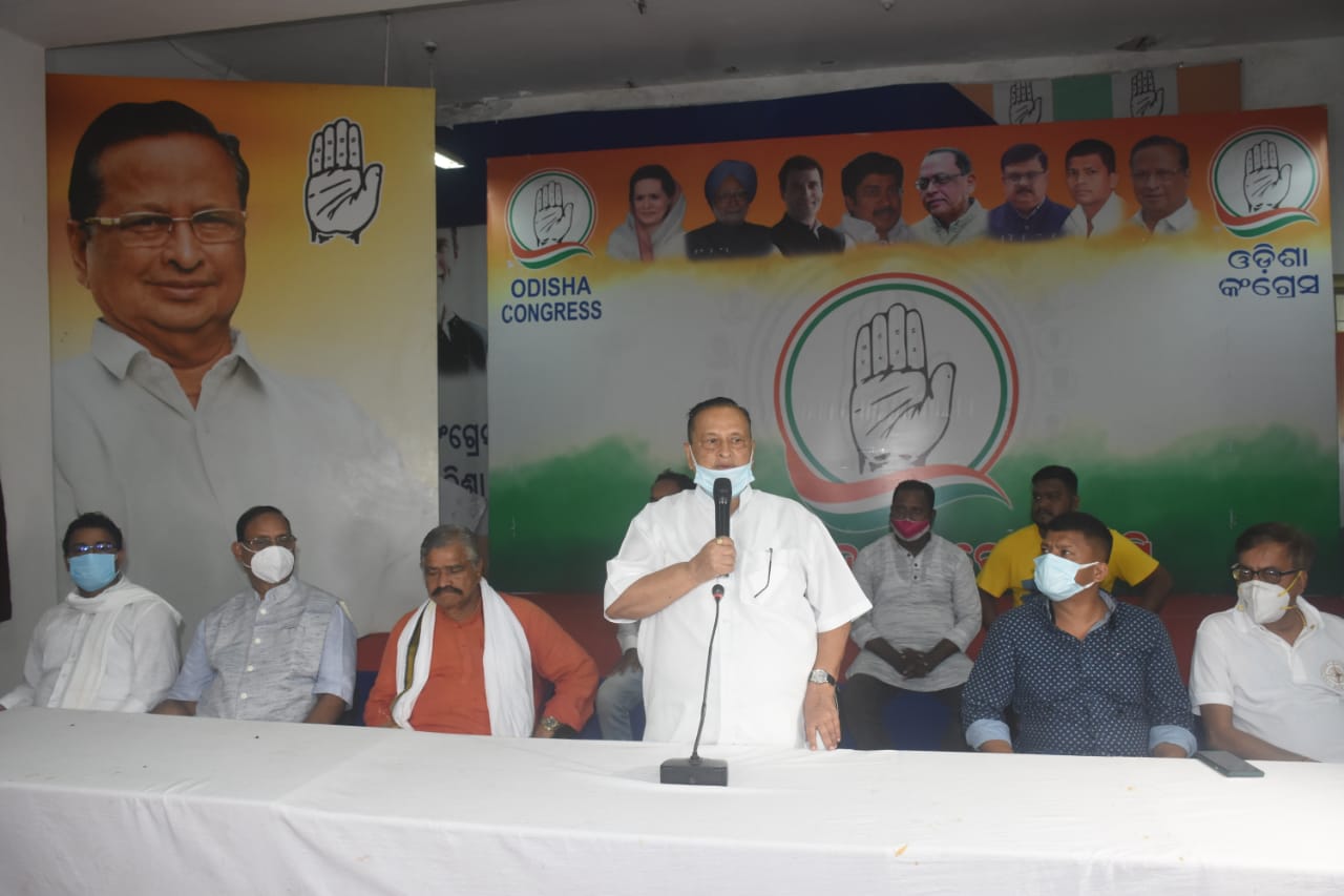 ଓଡ଼ିଶା ପ୍ରଭାରୀ ଡ. ଏ ଚେଲା କୁମାର ଓ ଜି ରୁଦ୍ର ରାଜୁଙ୍କ ଶୋକବାର୍ତା