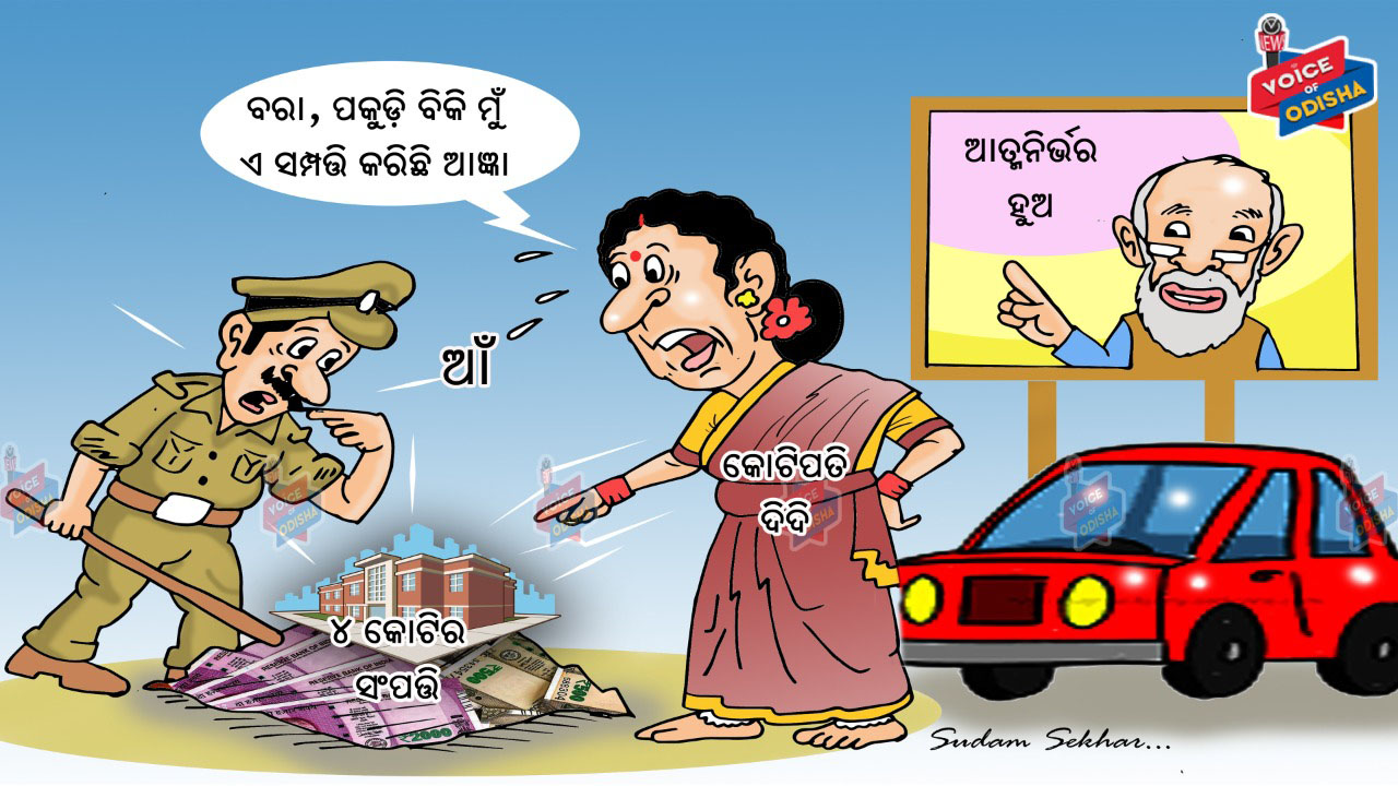 ଆଁ....ଖବରଦାର...ବରା, ପକୁଡ଼ି ବିକି ମୁଁ କୋଟିପତି ହୋଇଛି