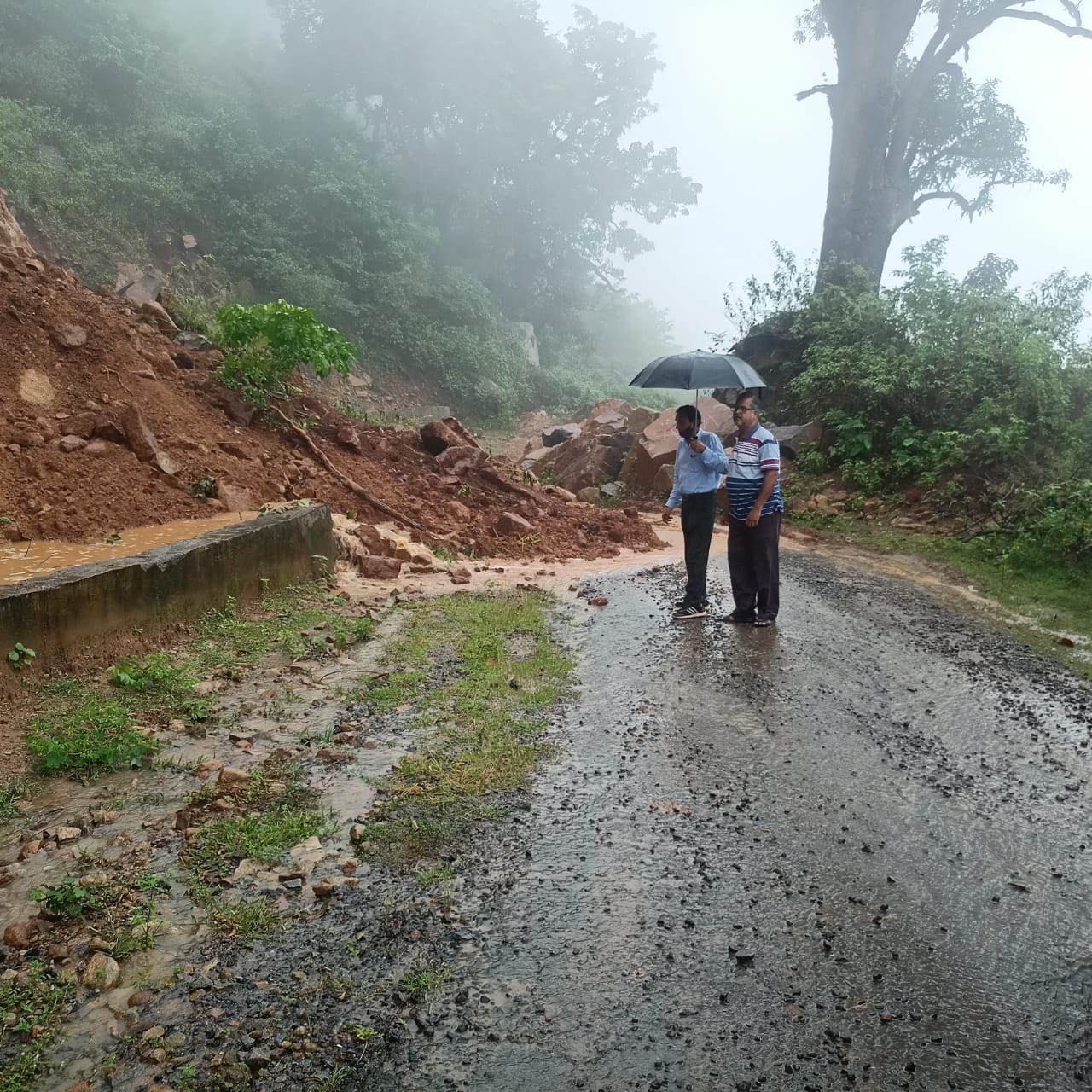 ତିତଲି ଭଳି ପାହାଡ଼ ଧସିବନି ତ!