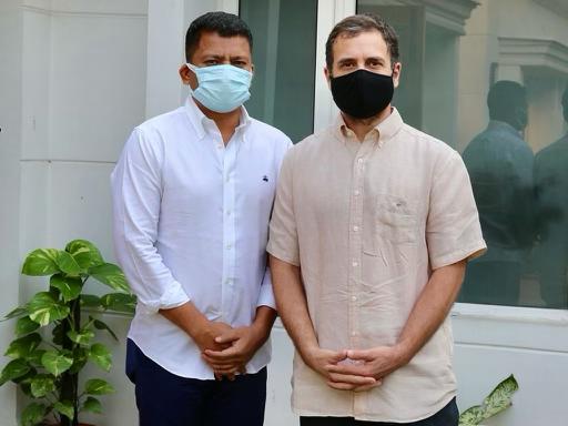 ରାହୁଲଙ୍କୁ ଭେଟିଲେ ପ୍ରଦୀପ ମାଝୀ