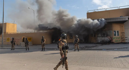 ଇରାକ୍‌ରେ ଆମେରିକା ଦୂତାବାସ ନିକଟରେ ରକେଟ୍‌ ମାଡ଼