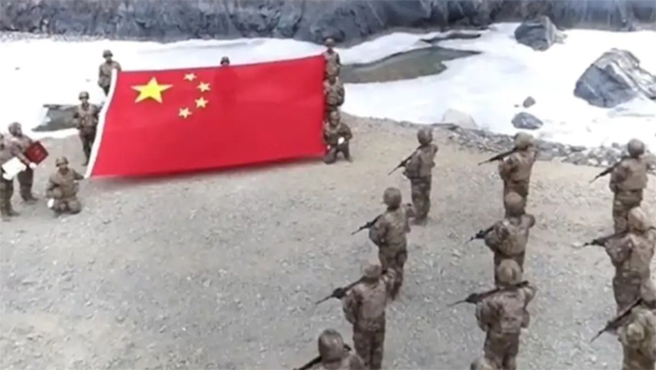 ପାଙ୍ଗୋଙ୍ଗ ହ୍ରଦରେ ସେତୁ ନିର୍ମାଣ କରୁଛି ଚୀନ୍