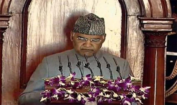 ସଂସଦରେ ବଜେଟ୍‌ ଅଧିବେଶନ ଆରମ୍ଭ, ରାଷ୍ଟ୍ରପତିଙ୍କ ସମ୍ବୋଧନ