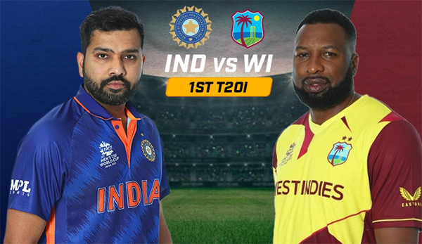 ଆଜିଠାରୁ ଭାରତ-ୱେଷ୍ଟିଣ୍ଡିଜ୍‌ ଟି-୨୦ ସିରିଜ୍