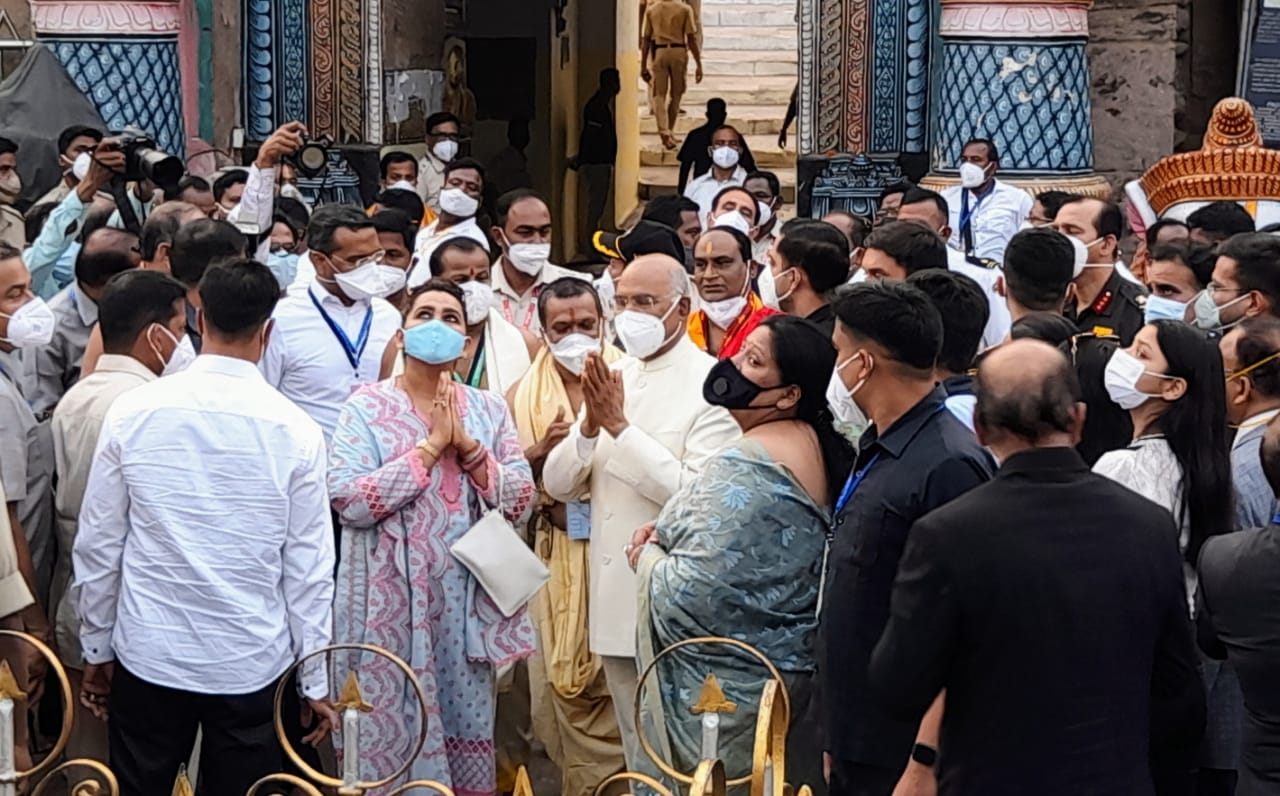 ଶ୍ରୀମନ୍ଦିରରେ ରାଷ୍ଟ୍ରପତି, ଜଗା ଦର୍ଶନ କଲେ 