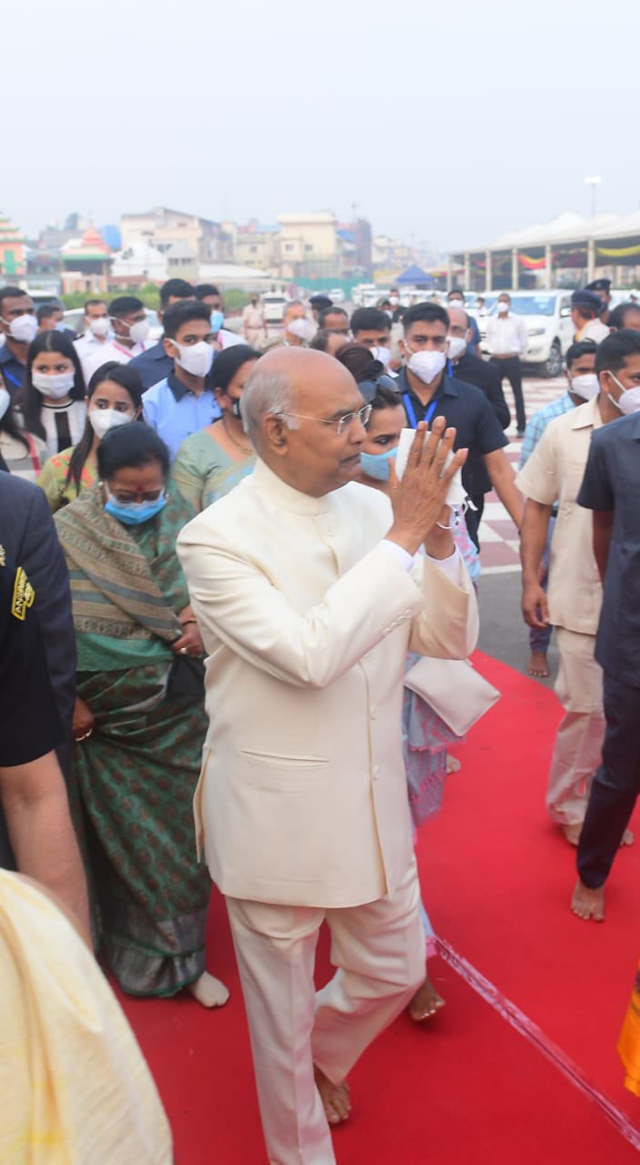 ଶ୍ରୀକ୍ଷେତ୍ରରେ ରାଷ୍ଟ୍ରପତି 