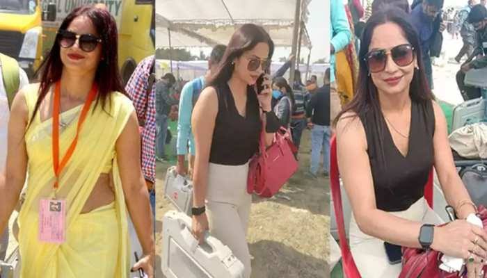 ଫେରିଲେ ଚର୍ଚ୍ଚିତ ସୁନ୍ଦରୀ ପୋଲିଂ ଅଫିସର 