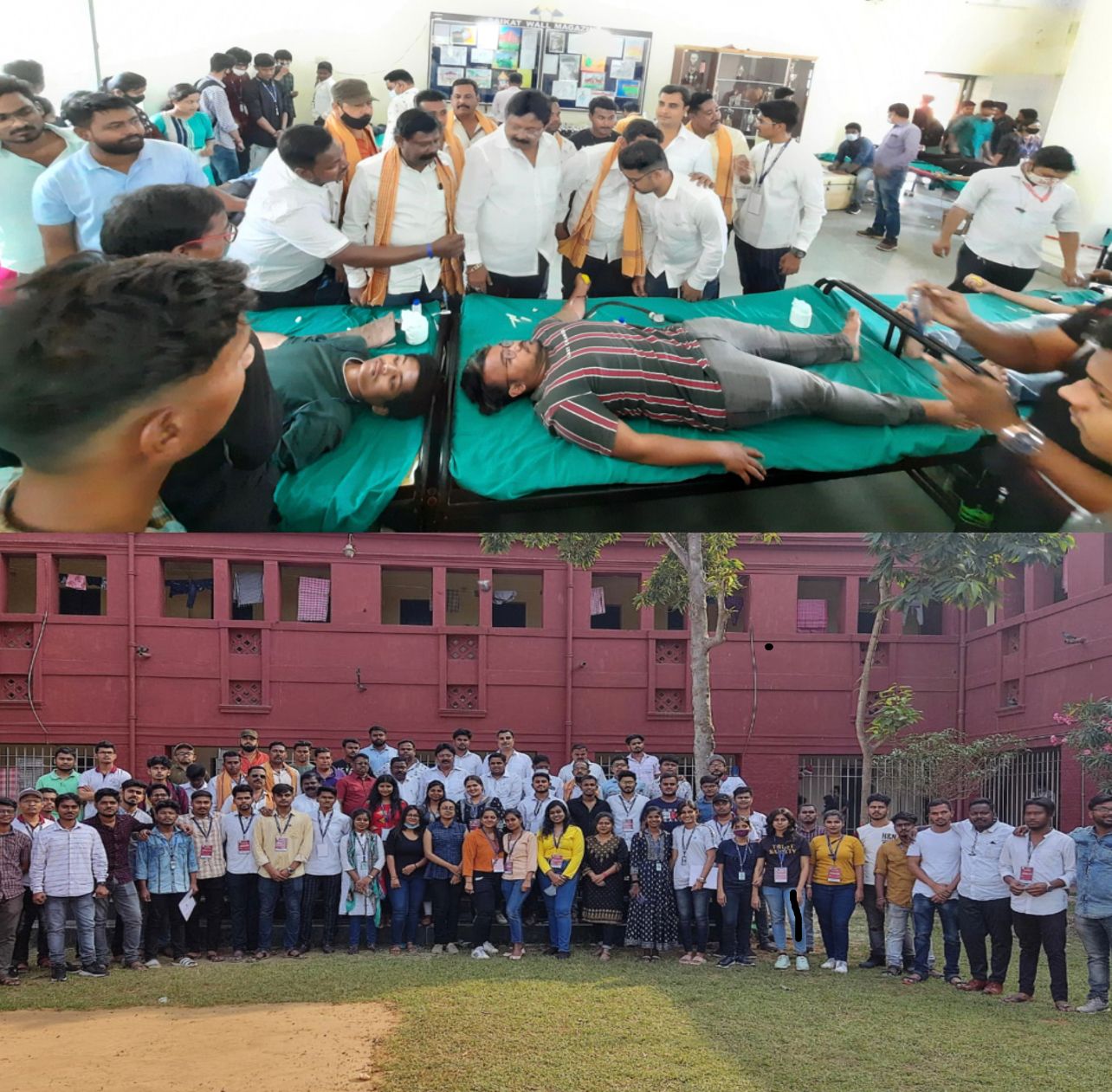 ରେଭେନ୍ସା ୟୁନିଭର୍ସିଟି ୱେଷ୍ଟ ହଷ୍ଟେଲରେ ବିଶାଳ ରକ୍ତଦାନ ଶିବିରରେ ୪୦୧ ୟୁନିଟ ରକ୍ତ ସଂଗ୍ରହ