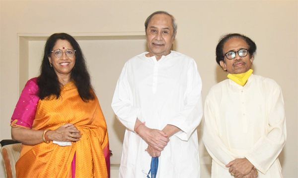 ନବୀନଙ୍କୁ ଭେଟିଲେ କବିତା କ୍ରିଷ୍ଣାମୂର୍ତ୍ତି