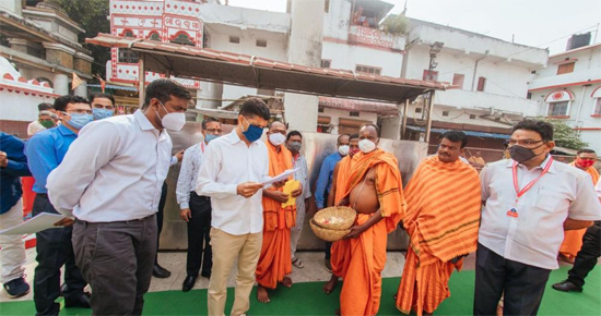 ସମଲେଇ ମନ୍ଦିର ପ୍ରକଳ୍ପର ସମୀକ୍ଷା କଲେ ଭି କେ ପାଣ୍ଡିଆନ୍