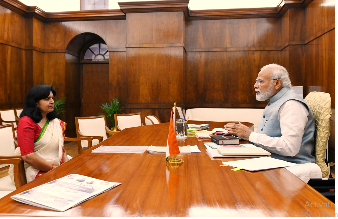 ପ୍ରଧାନମନ୍ତ୍ରୀଙ୍କୁ ଭେଟିଲେ ଅପରାଜିତା, ଜାଣନ୍ତୁ କ’ଣ କହିଲେ ?