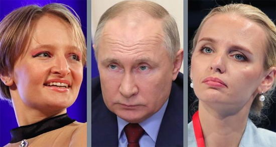 ପୁଟିନ୍‌ଙ୍କ ଝିଅ ଉପରେ ଆମେରିକାର କଟକଣା