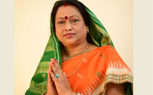 ବ୍ରଜରାଜନଗର ଉପ ନିର୍ବାଚନ; ରାଧାରାଣୀ ପଣ୍ଡା, ବିଜେପି ପ୍ରାର୍ଥୀ