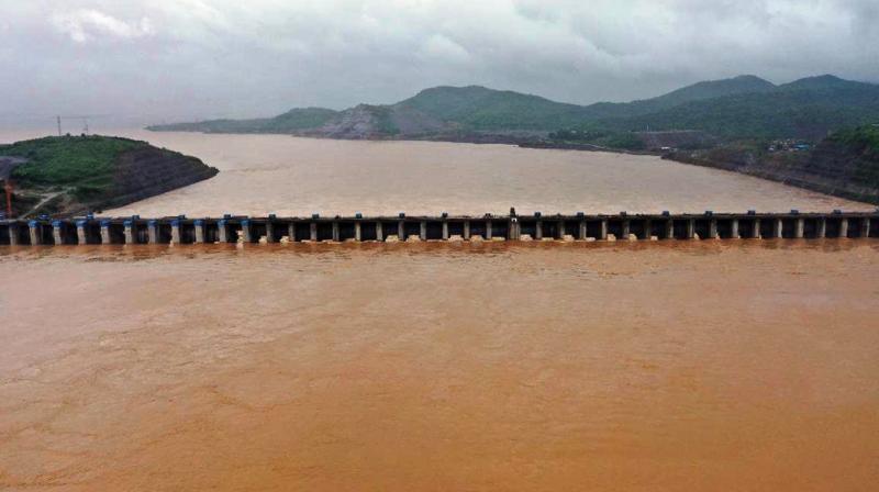 ବର୍ଷା ଯୋଗୁଁ ବିପଦସଙ୍କେତ ଉପରେ ସିଲେରୁ-ସାବେରୀ  ନଦୀର  ଜଳସ୍ତର 