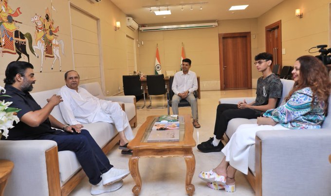 ନବୀନଙ୍କୁ ଭେଟିଲେ ଆର୍. ମାଧବନ