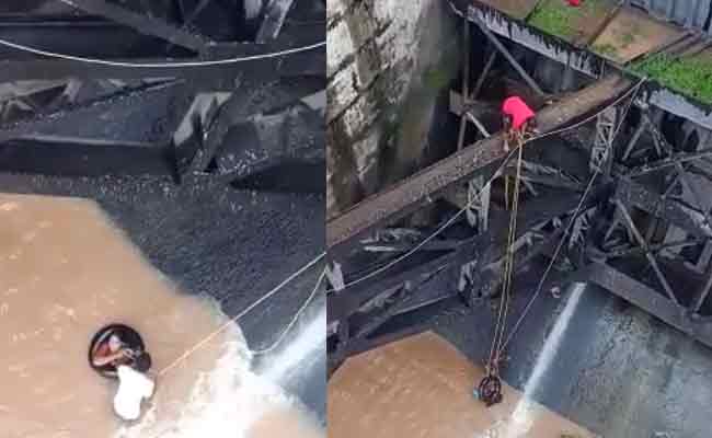 ଫୁଲିଲା ମହାନଦୀକୁ ଡେଇଁଲେ ଯୁବତୀ