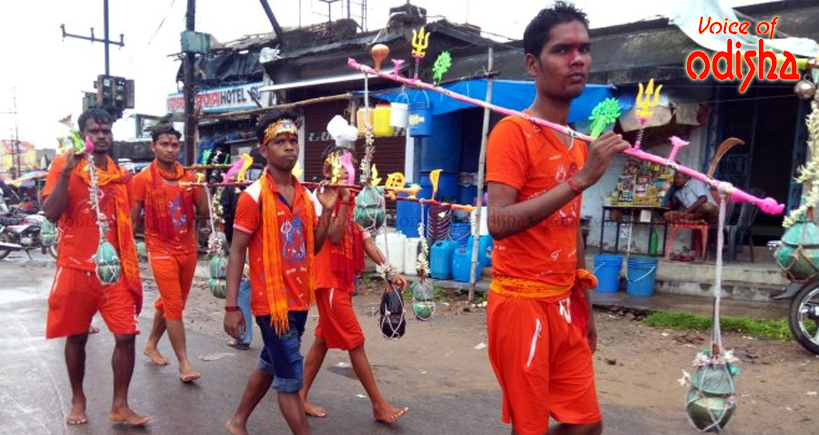  ଦ୍ବିତୀୟ ସୋମବାରରେ କାଉଡିଆ ଭକ୍ତଙ୍କ ଭିଡ଼