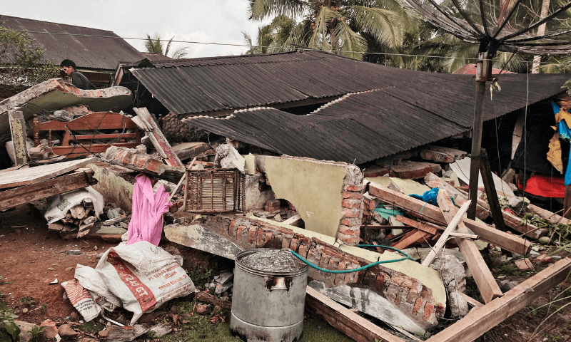 ଭୂକମ୍ପରେ ଥରି ଉଠିଲା ସୁମାତ୍ରା