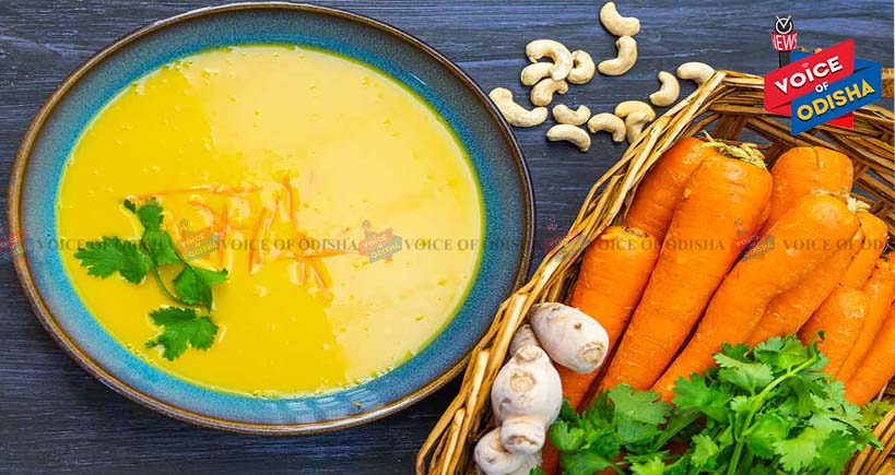 ଦିହକୁ ହିତ ଶୀତଦିନିଆ ଗାଜର ଅଦା ସୁପ