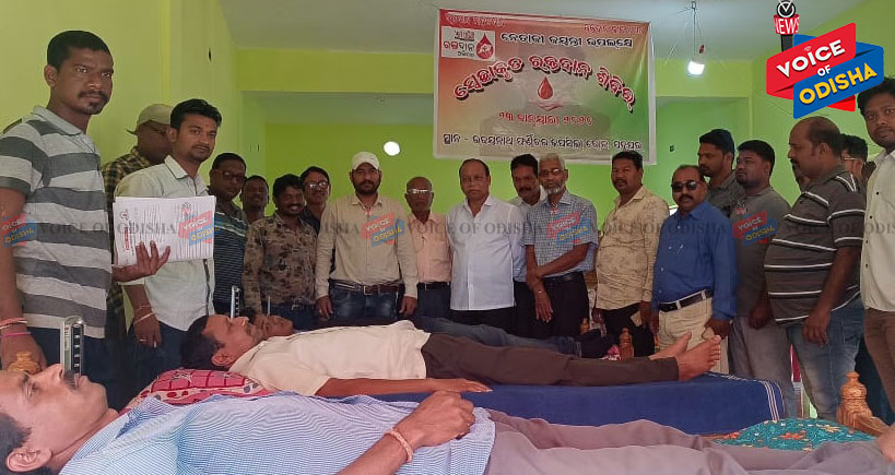 ଉଦୟନାଥ ଫର୍ଣିଚର୍ସ ଆନୁକୁଲ୍ୟରେ ରକ୍ତଦାନ ଶିବିର, ୩୦ ୟୁନିଟ ରକ୍ତ ସଂଗ୍ରହ 